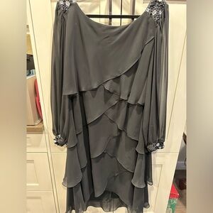 Laura Plus Black Swing Dress